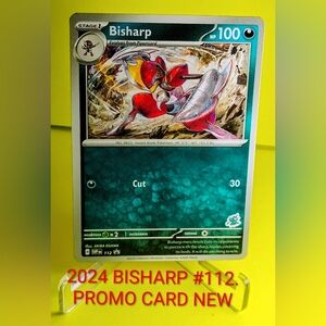 2024 Bisharp Promo Card #112 REGULAR FINISH NEW FROM FRESH PACK
